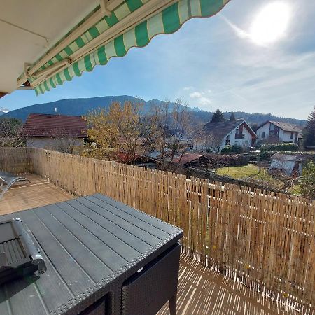 Entre Lac Et Montagne, Proche Centre De St Jorioz, Spacieux Et Confortable Appartement Avec Grande Terrasse Saint-Jorioz Kültér fotó