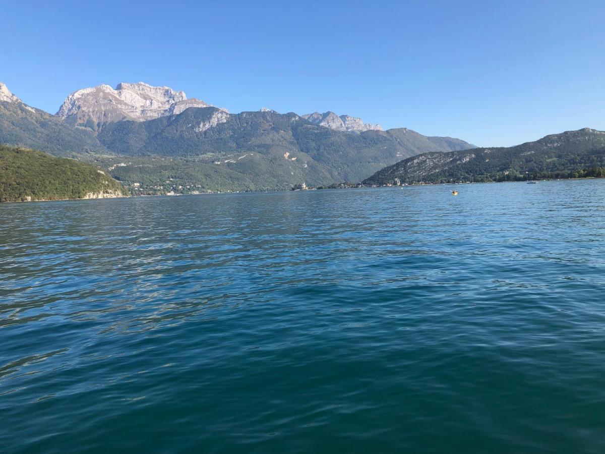 Entre Lac Et Montagne, Proche Centre De St Jorioz, Spacieux Et Confortable Appartement Avec Grande Terrasse Saint-Jorioz Kültér fotó