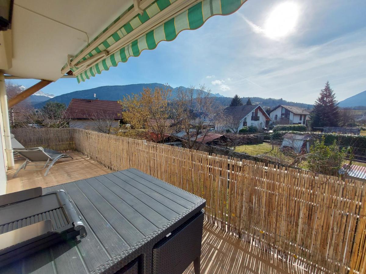 Entre Lac Et Montagne, Proche Centre De St Jorioz, Spacieux Et Confortable Appartement Avec Grande Terrasse Saint-Jorioz Kültér fotó