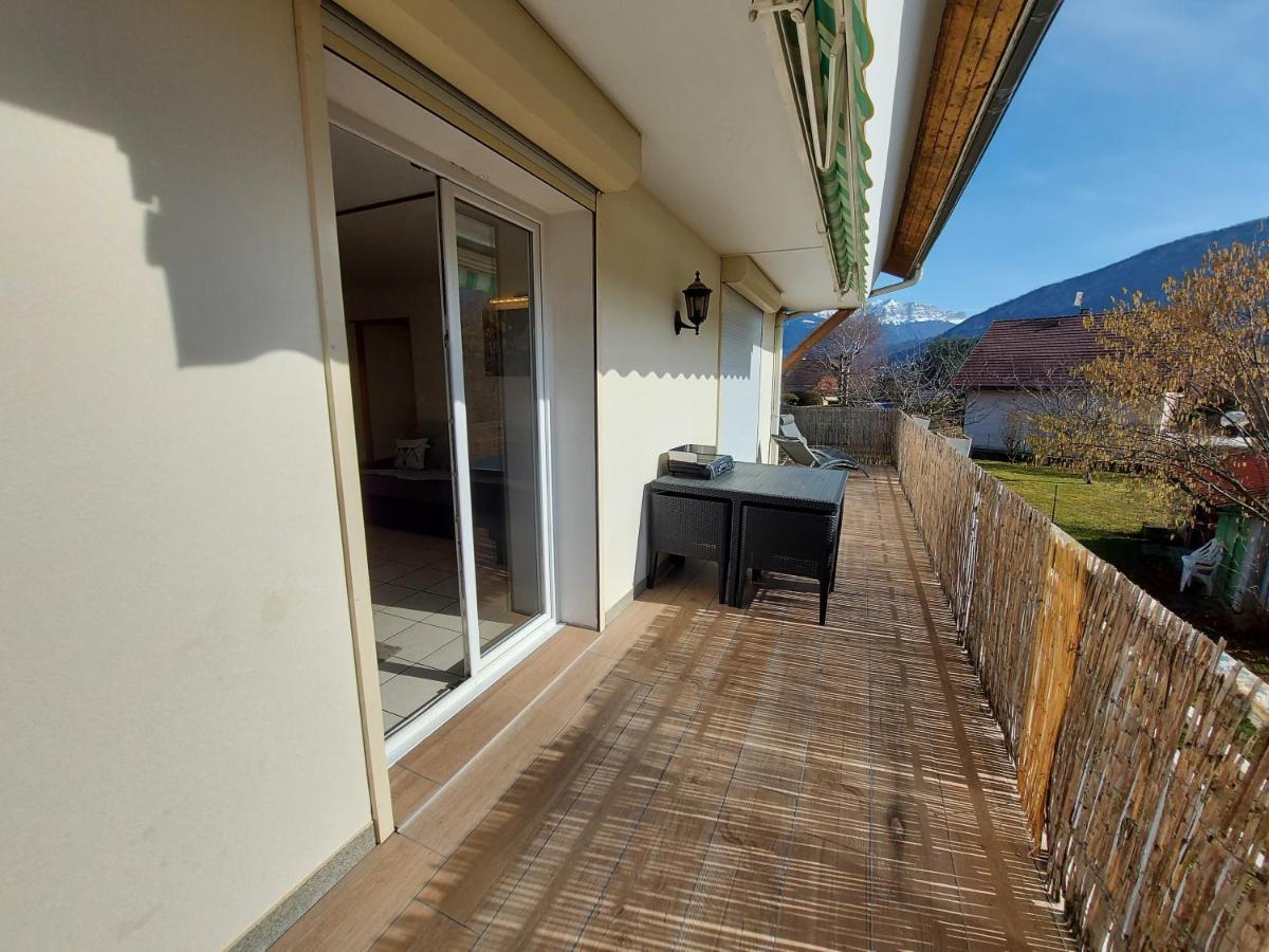 Entre Lac Et Montagne, Proche Centre De St Jorioz, Spacieux Et Confortable Appartement Avec Grande Terrasse Saint-Jorioz Kültér fotó